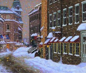 Richard Savoie: RUE ST-LOUIS, QUEBEC