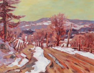 Helmut Gransow: LAURENTIAN ROAD IN APRIL