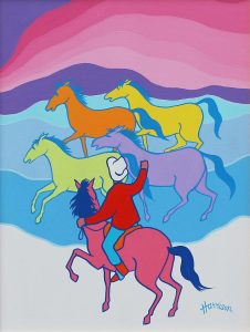 Ted Harrison: THE ROUND UP