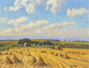 Ernest Luthi: HARVEST NEAR CARMEL