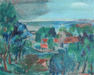 William Lewy Leroy Stevenson: HOUSES NEAR THE SEA