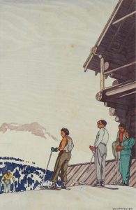 Walter Joseph Phillips: SKI LODGE (TEMPLE LODGE)