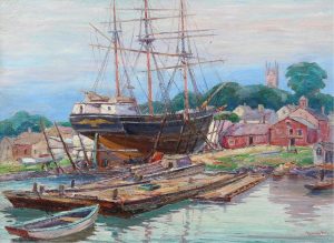 Reynolds Beal: SUNBEAM, WHALER AT FAIRHAVEN MASS.