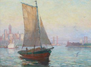Reynolds Beal: EAST RIVER, NEW YORK CITY