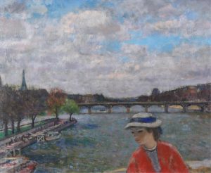 Francois Gall: LA SEINE – PONT DES ARTS