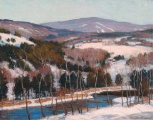 Robert Emmett Owen: NEW ENGLAND LANDSCAPE – CONNECTICUT RIVER