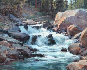 Clyde Aspevig: ROCKY MOUNTAIN STREAM
