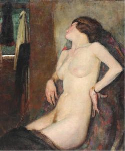 Robert Philipp: SEATED NUDE