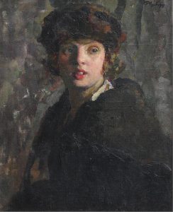 Robert Philipp: WOMAN IN FUR CAP
