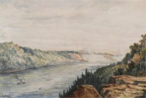 William Armstrong: PADDLE WHEELER ON THE NIAGARA RIVER