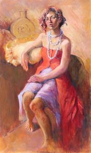 Yolande Freeze: SEATED MODEL