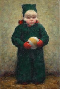 James Ormsbee Chapin: LITTLE BOY IN A SNOWSUIT