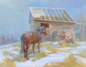 Orestes Nicholas (Rick) Grandmaison: THE FARM IN LATE MARCH
