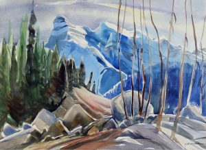 Janet B. (Holly) Middleton: LANDSCAPE, CANADIAN ROCKIES