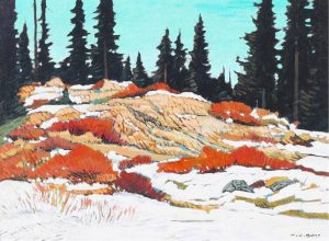 Nicholas Johannes Bott: EARLY SNOW, WEST COAST