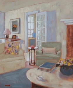 Paul Healey: INTERIOR SCENE, LIVING ROOM