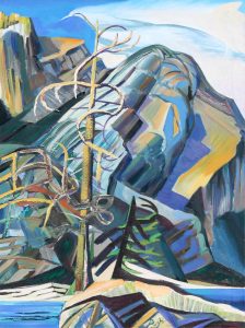 David Pugh: MOUNTAIN AND GNARLED TREE