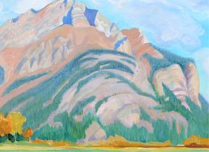 Doris Jean McCarthy: CASCADE MOUNTAIN, BANFF