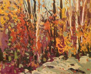 Arthur George Lloy: WOOD INTERIOR KEDGIE