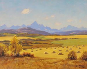 Roland Gissing: NEAR PINCHER CREEK