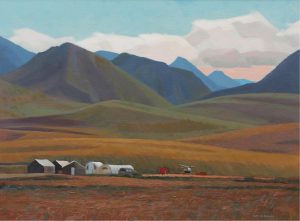 Alan Caswell Collier: BESIDE THE DEMPSTER HIGHWAY (YUKON’S OGILVIE MOUNTAINS)