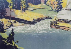Margaret Dorothy Shelton: SECOND FALLS, JOHNSON’S CANYON