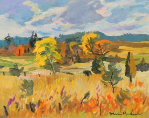 Henri Leopold Masson: A TOUCH OF AUTUMN (NEAR CANTLEY, QUE.)