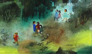 Janet Mitchell: CHILDREN IN THE PARK