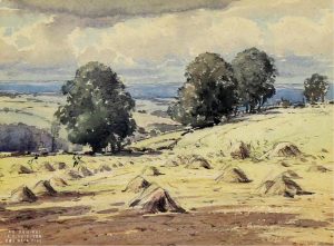 Alfred Crocker Leighton: HARVEST TIME
