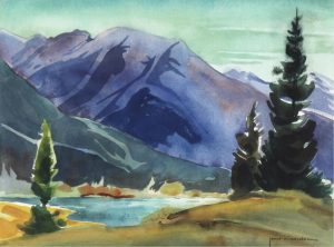 Janet B. (Holly) Middleton: BANFF LANDSCAPE