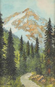 W. T. Wood: TRAIL TO LAKE LOUISE