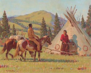 Theodor Marie Schintz: RETURNING TO CAMP