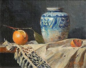 Joan Potter: DUTCH BOWL WITH FRUIT