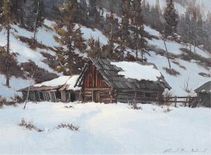 Karl E. Wood: OLD HOMESTEAD, BEAVERDELL, B.C.