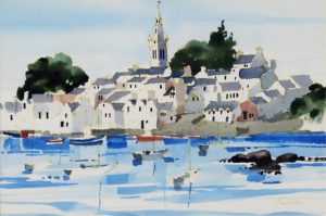 Jack Hambleton: COASTAL VILLAGE, FRANCE