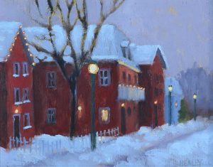 Paul Healey: STREETLIGHTS, WINTER