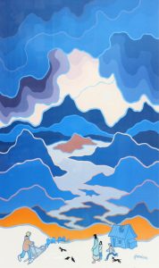 Ted Harrison: NORTHERN TRANSPORT (from THE EXPO 86 COLLECTION)
