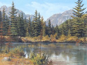 Neil Hulley: A MOUNTAIN LAKE