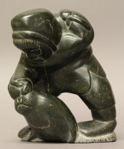 Isa Kasudluak: HUNTER WITH SEAL