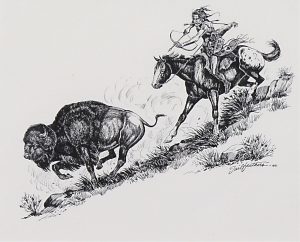 Gerald T. Tailfeathers: BUFFALO HUNT