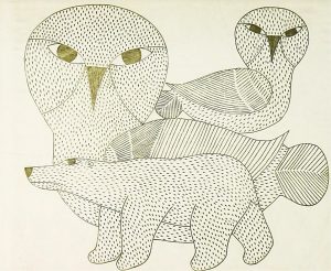 Kenojuak Ashevak: BEAR & OWLS