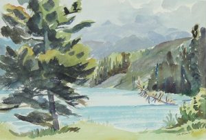 Margaret Dorothy Shelton: GAP LAKE, MT LOUGHEED