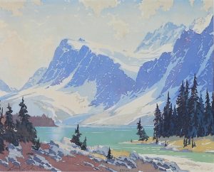 Barbara Harvey Leighton: BOW LAKE