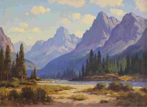 Roland Gissing: SUNWAPTA RIVER