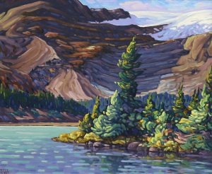 Bill Burns: MT. ONION, FROM FIRST POINT (BOW LAKE)