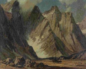 Alfred Crocker Leighton: SAWBACK RANGE