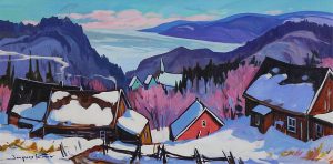 Jacques Poirier: DU HAUT DU PLATEAU (CHARLEVOIX)