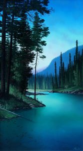 Roger D. Arndt: EVENING PINES