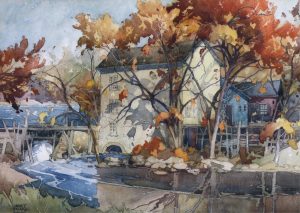 William Garnet Hazard: THE OLD MILL, LONSDALE