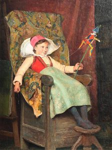 Thomas Hovenden: THE ARTIST’S MODEL IN THE STUDIO